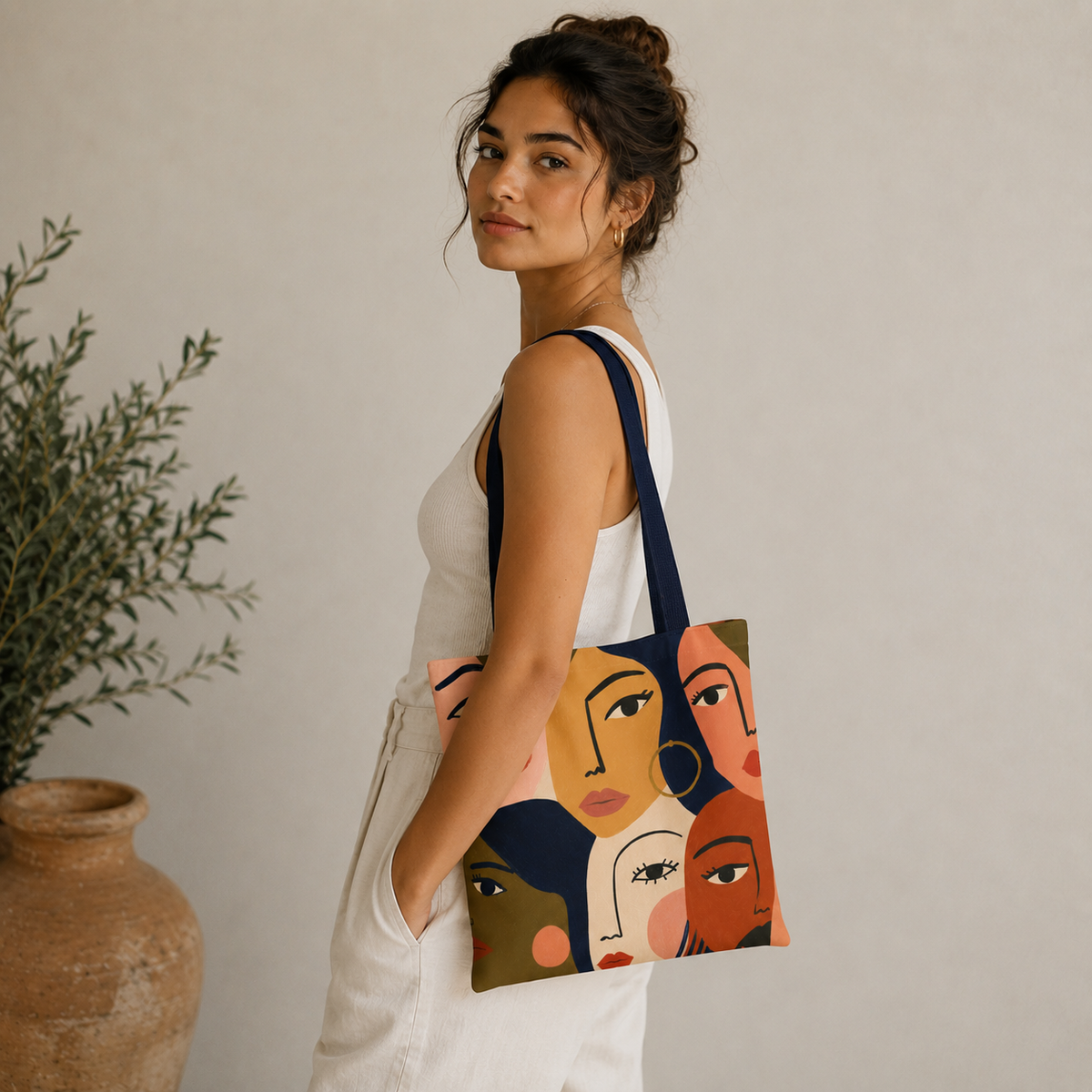 The Faces Tote
