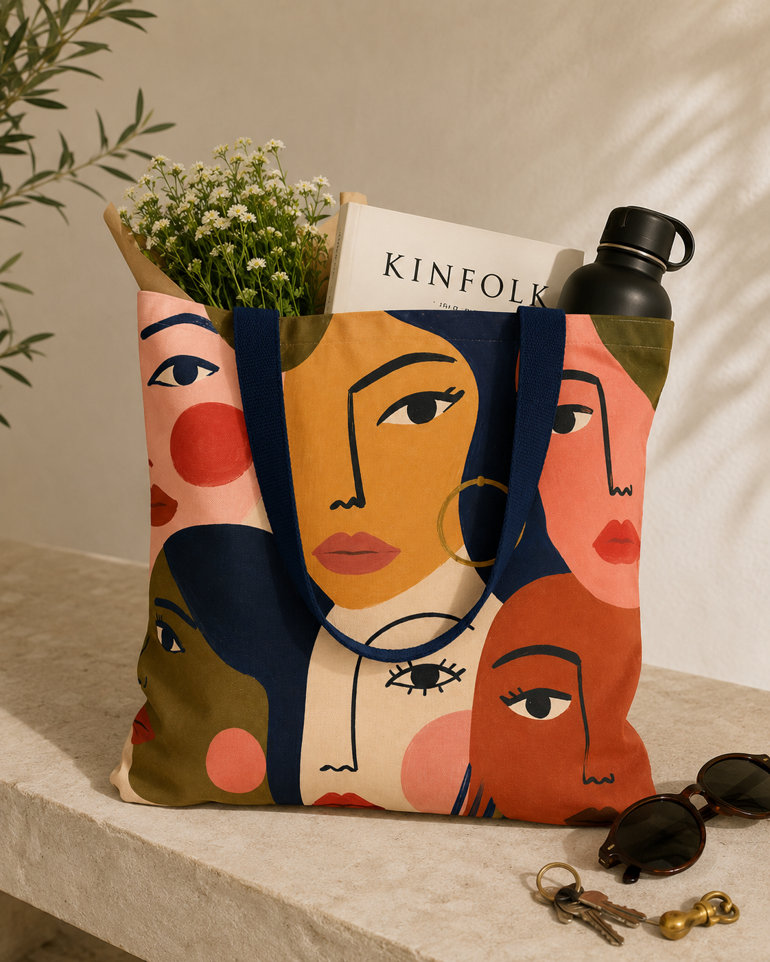 The Faces Tote